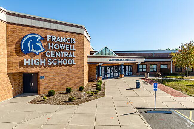 Francis Howell Central High School building exterior, St. Charles, MO