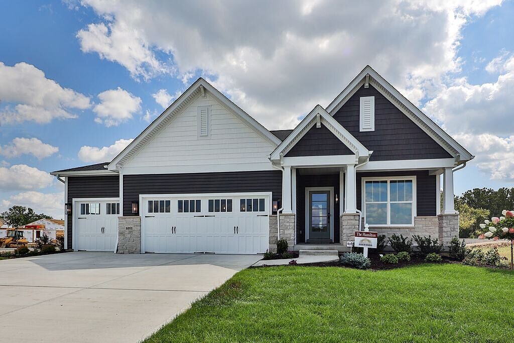 Ranch style home exterior at Cottleville Trails